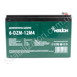 MERLION 6-DZM-12 тяговый - клемма под болт