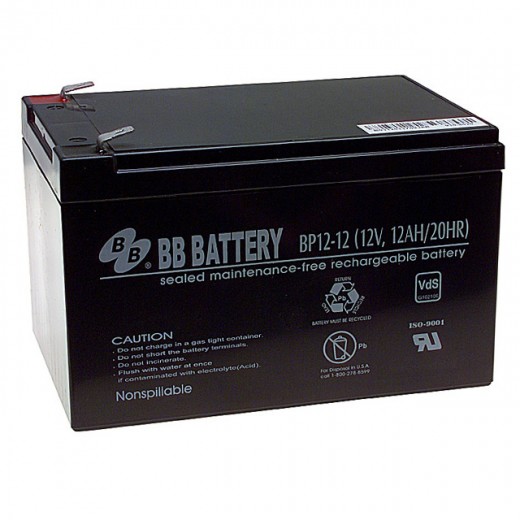 BB Battery BP12-12/T2 - описания, отзывы, подробная характеристика 