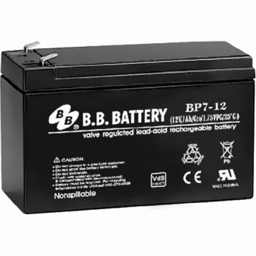 BB Battery BP7.2-12/T1 - описания, отзывы, подробная характеристика 
