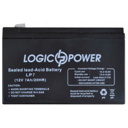 LogicPower 12V 7Ah - описания, отзывы, подробная характеристика 
