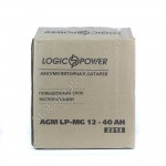 LogicPower AGM LPM-MG 12V 40AH - описания, отзывы, подробная характеристика 
