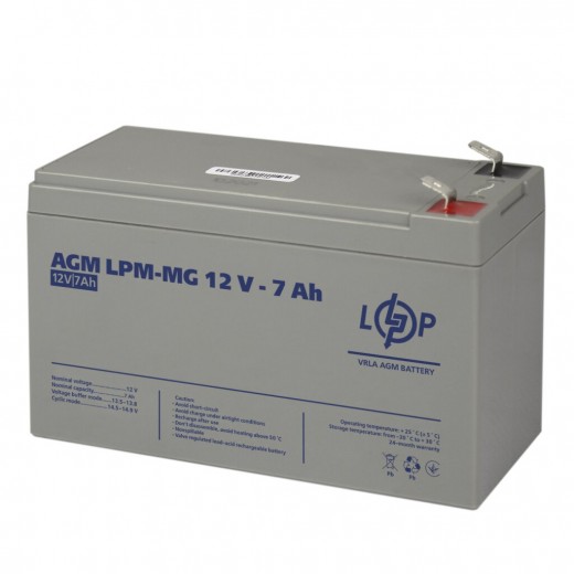 LogicPower LP-MG 12V 7AH - описания, отзывы, подробная характеристика 
