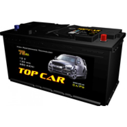 TOP CAR 6СТ-75Ah R+ 720A (EN) - описания, отзывы, подробная характеристика 