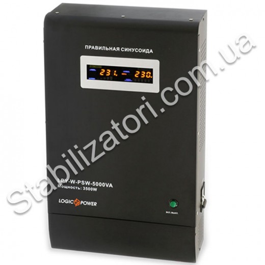 ИБП LogicPower LPY-W-PSW-5000VA - описания, отзывы, подробная характеристика 