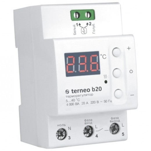 Terneo b20 - терморегулятор - описания, отзывы, подробная характеристика 