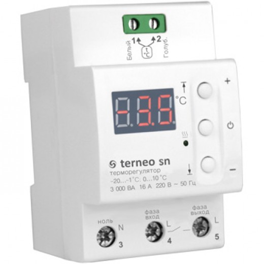 Terneo sn - терморегулятор - описания, отзывы, подробная характеристика 