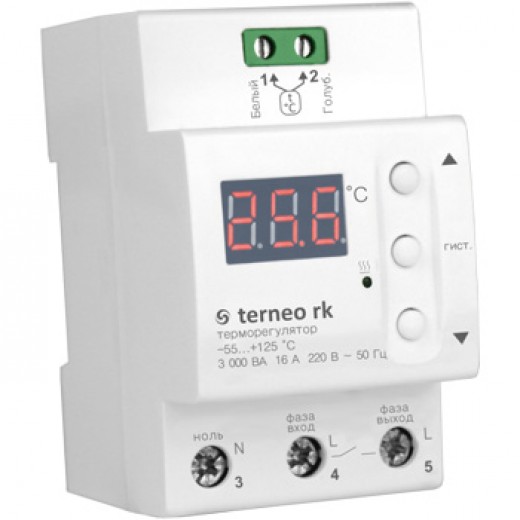 Terneo rk - терморегулятор - описания, отзывы, подробная характеристика 