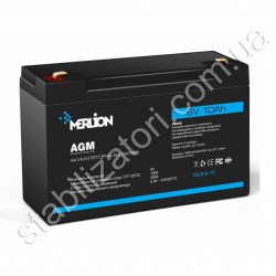 MERLION MLB-6-10, 6V 10Ah