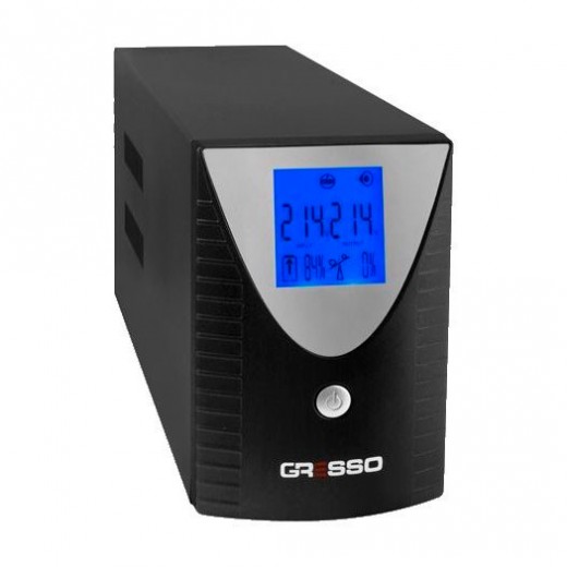 ИБП Gresso KL-650VA AVR Line-Interactive LCD - описания, отзывы, подробная характеристика 