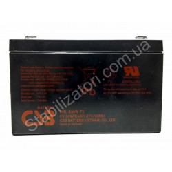 CSB HRL634WF2, 6V 9Ah