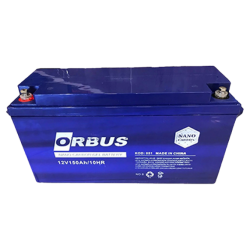 Акумулятор для ДБЖ ORBUS CG12150 GEL 12 V 150 Ah/10Hr
