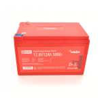 Литий-железо-фосфатный аккумулятор Merlion LiFePO4 12.8V 12AH (4S2P/BMS-15A) тяговый аккумулятор - для электровелосипеда, 5000 циклов