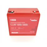 Литий-железо-фосфатный аккумулятор Merlion LiFePO4 12.8V 18AH (4S3P/BMS-20A) тяговый аккумулятор - для электроскутера, 3000 циклов