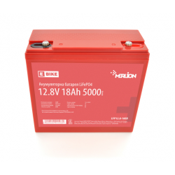 Литий-железо-фосфатный аккумулятор Merlion LiFePO4 12.8V 18AH (4S3P/BMS-20A) тяговый аккумулятор - для электроскутера, 3000 циклов