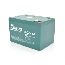 AGM ORBUS 6-DZM-14А тяговий акумулятор-для електровелосипеда, під болт M5