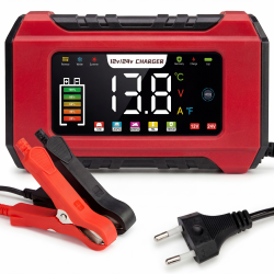 Зарядний пристрій 12В 15А - 24В 8A для акб 2-200 А/г Tianye - Великий. Дисплей