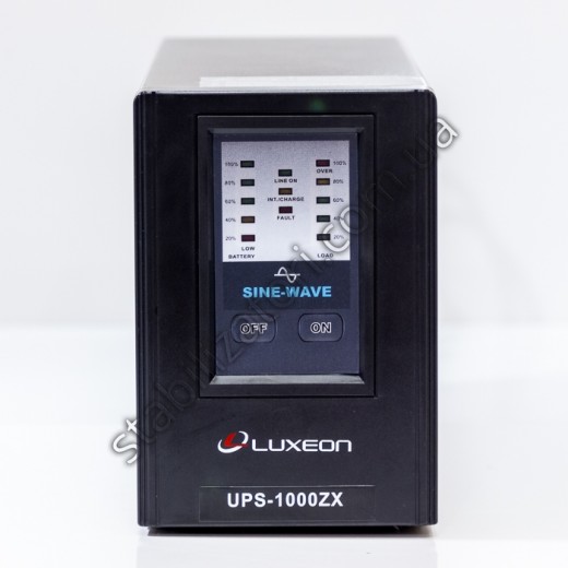  ДБЖ LUXEON UPS-1000ZX - описи, відгуки, докладна характеристика 