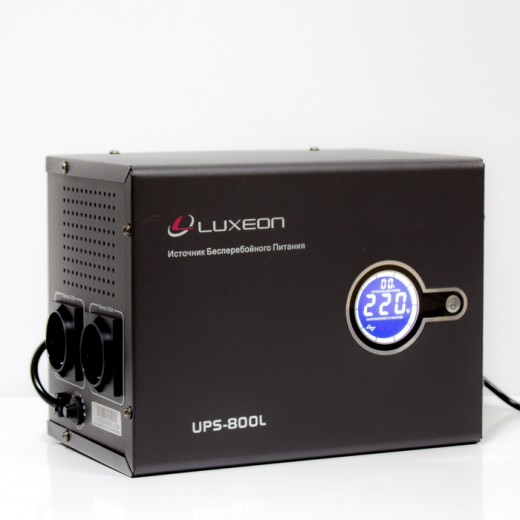 ДБЖ LUXEON UPS-800L - описи, відгуки, докладна характеристика 