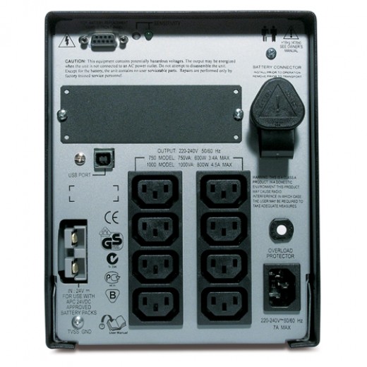  ДБЖ APC Smart 1000VA USB XL - описи, відгуки, докладна характеристика 