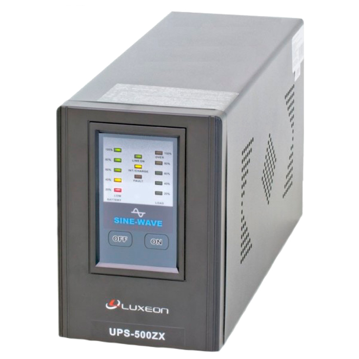 ДБЖ LUXEON UPS-500ZX: ціна в Україні, м.Київ | Купити в Stabilizatori ...